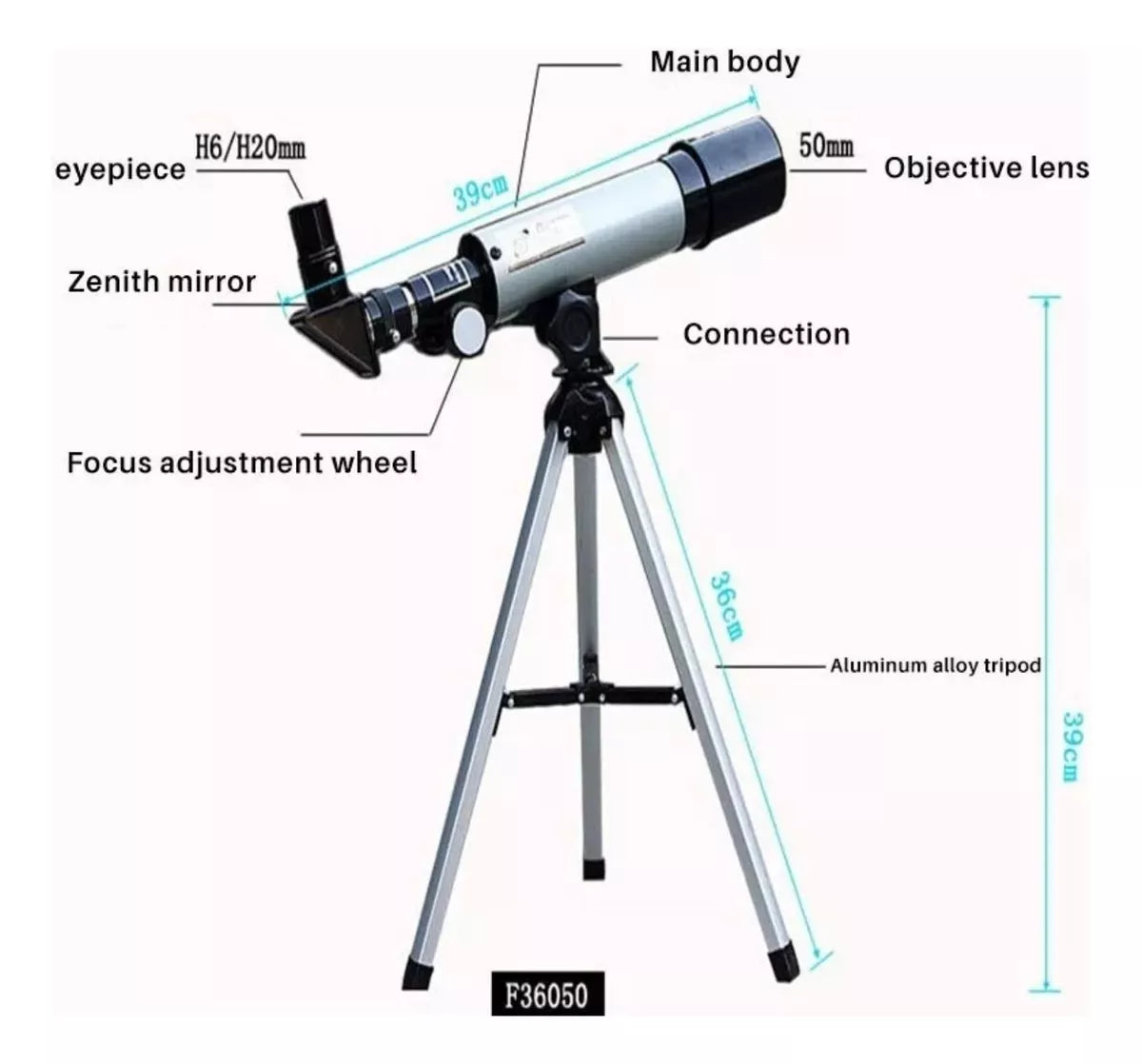 Telescopio  Astronómico Monocular 6