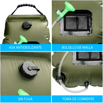 Ducha Solar Portatil para Camping