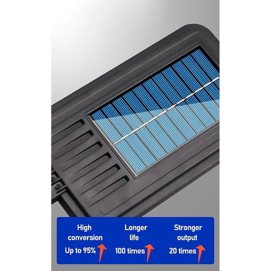 Luminaria Solar Led Exterior 120 Leds Con Sensor y Control Remoto