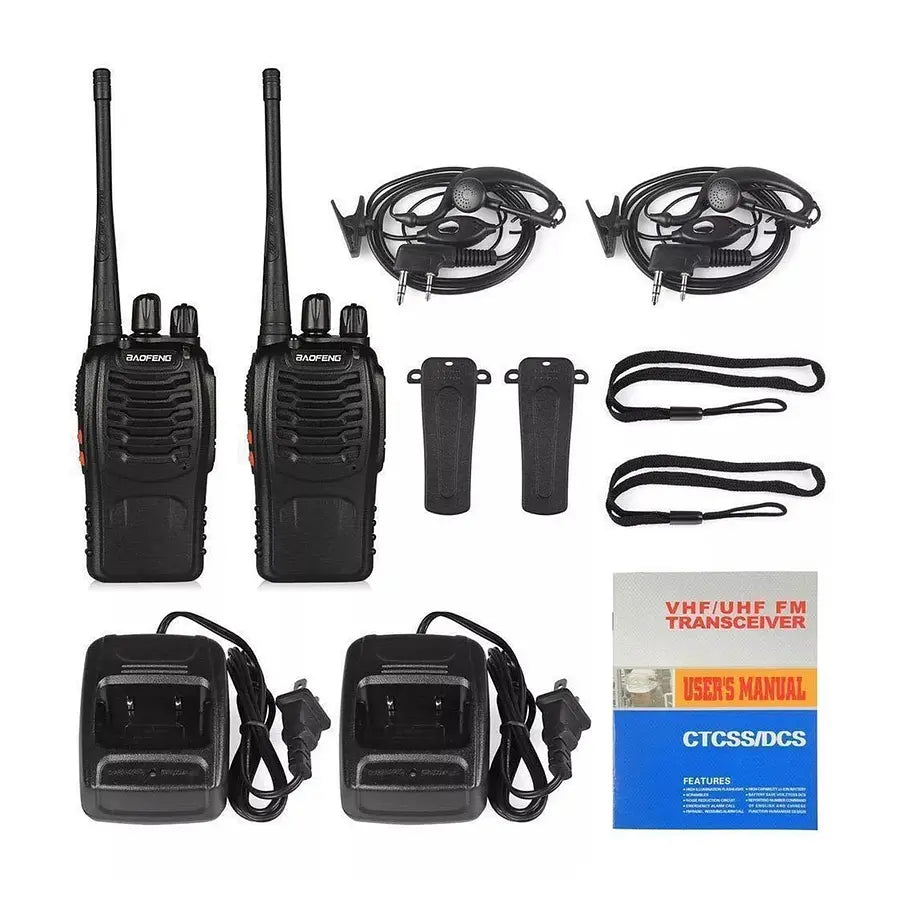 Walkie Talkie Transmisor Pack 2 Radios