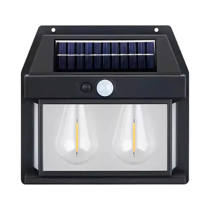 Apliqué Solar Impermeable con Sensor 2 Led